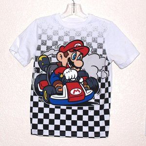 Mario Kart Multi-Color T-Shirt Size  Large (10-12)